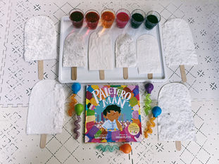 Paletero Man Art Invitation