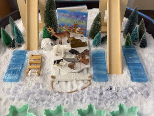 Ten on the Sled: A Small World STEM Invitation