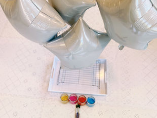 Invitation to Paint on Balloons