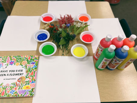 Invitation to Paint with a Flower