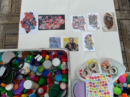 Howardena Pindell Collaborative Collage