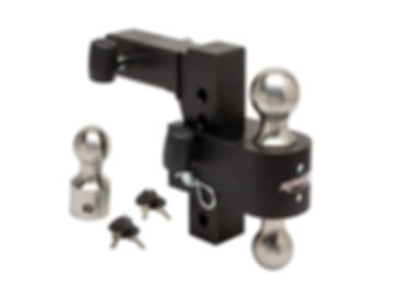 Aluma-Tow 6" drop With carrying case, Black Oxide, SS Locks And Balls