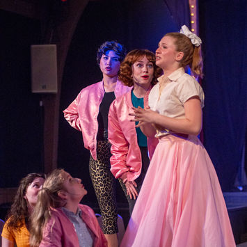 Lindsay as Frenchy in Grease