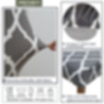 Thumbnail: SPRINGRICO Elastic Chair Covers - Dining chair slipcovers -Gray Geo - 4PACK