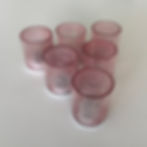 Large pink vases/jars - 6 available