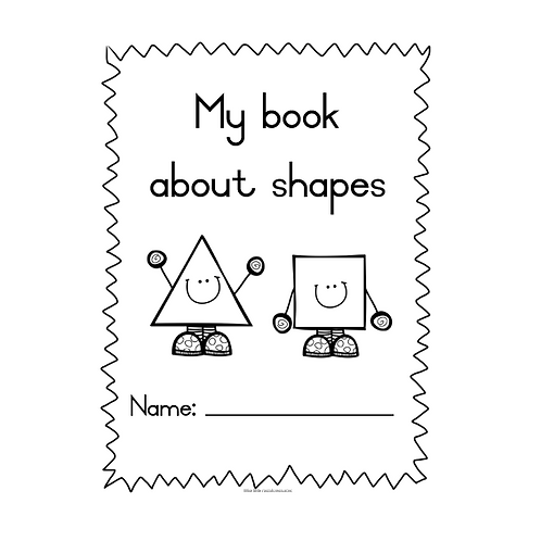 Shapes activity book | wiselittlerascals