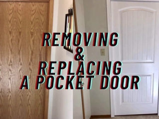 How To Remove & Replace An Existing Pocket Door