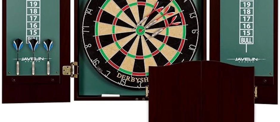EastPoint Sports Bristle Dartboard and Cabinet Sets - Complete with All Accessories