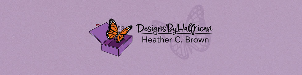 DesignsByHalfrican Logo - Banner for Facebook