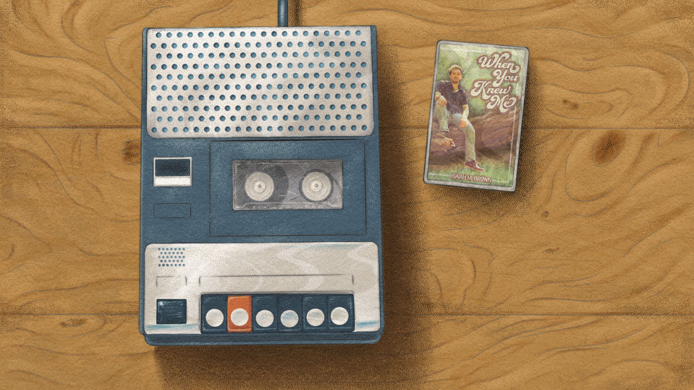 "When You Knew Me" Album - Animated Illustration Background (no animation elements)