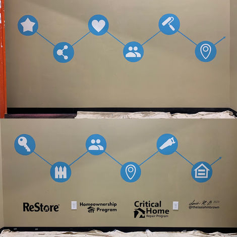 Habitat for Humanity Restore – Mural