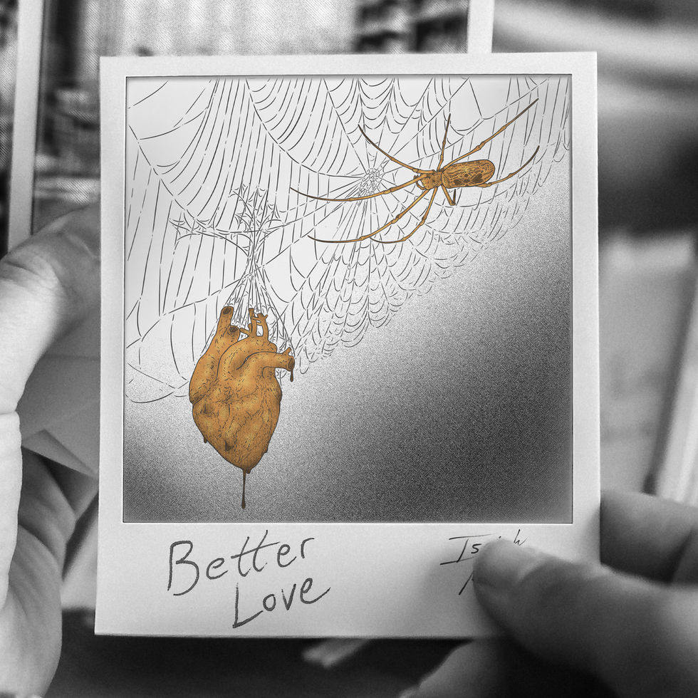 "Better Love" Song - Polaroid Illustration for Social Media Marketing & Merch