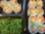 B09: California Roll salmon Avocado Roll 加州卷便当