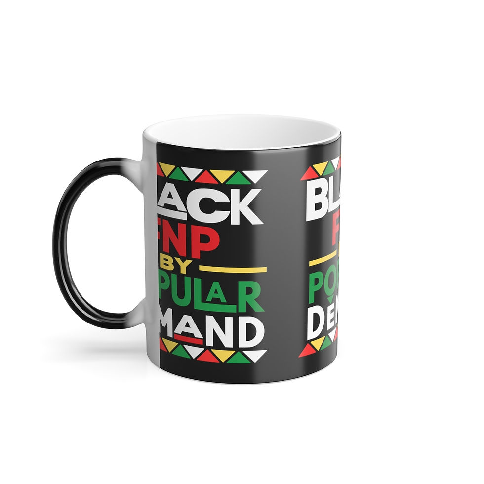 Thumbnail: Black FNP - Color Morphing Mug, 11oz