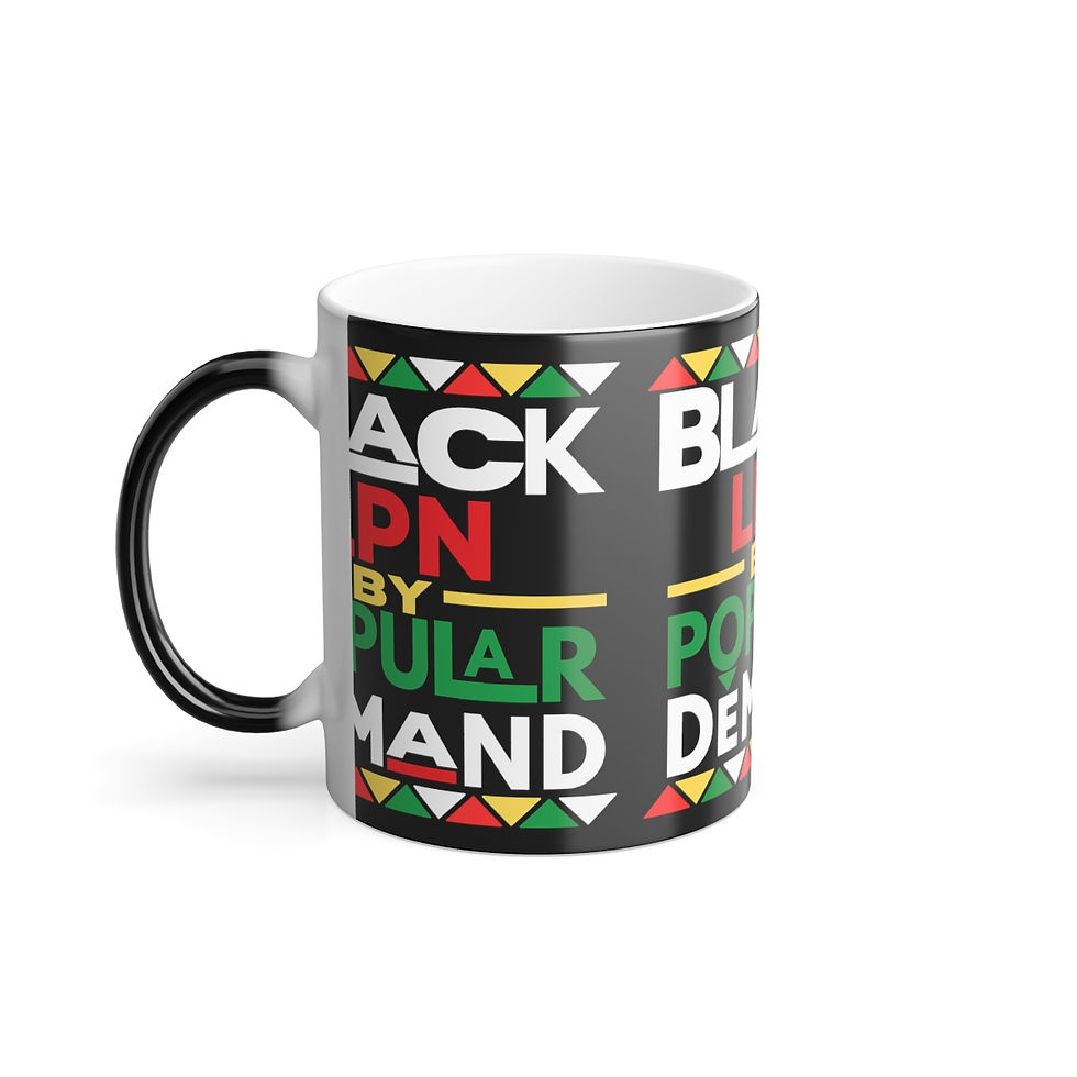 Thumbnail: Black LPN by Popular Demand - Color Morphing Mug, 11oz