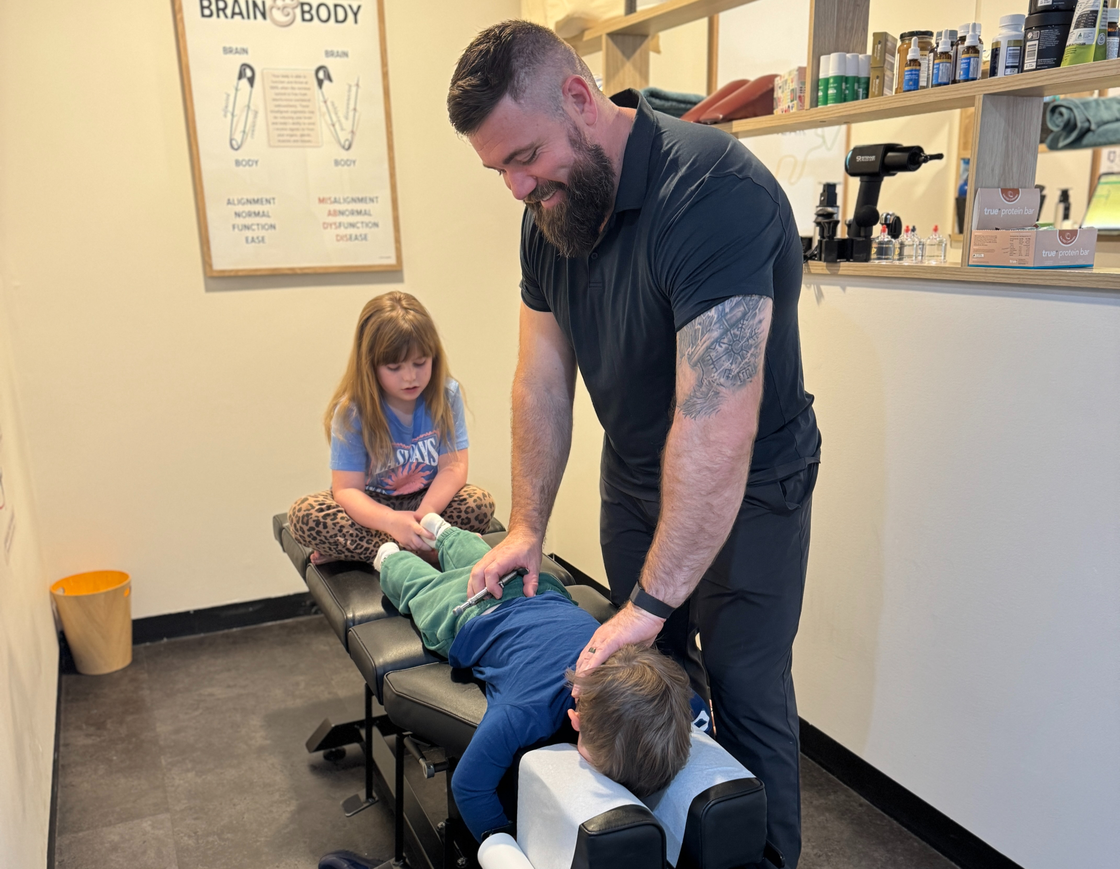 Families and kids at North Fremantle Chiropractic