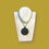 Miniature : Pendentif Shungite Suprême pastille fleur de vie