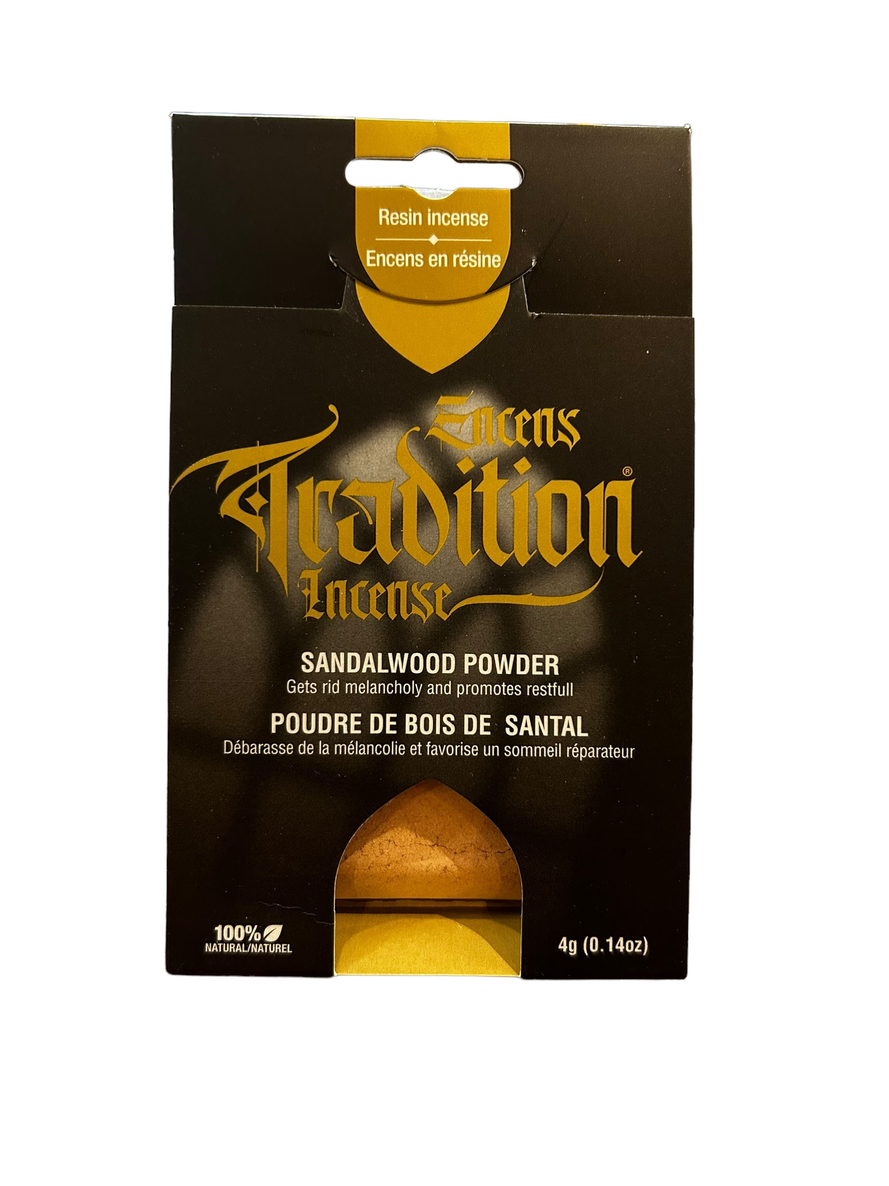 Encens en résine - Poudre de bois de santal