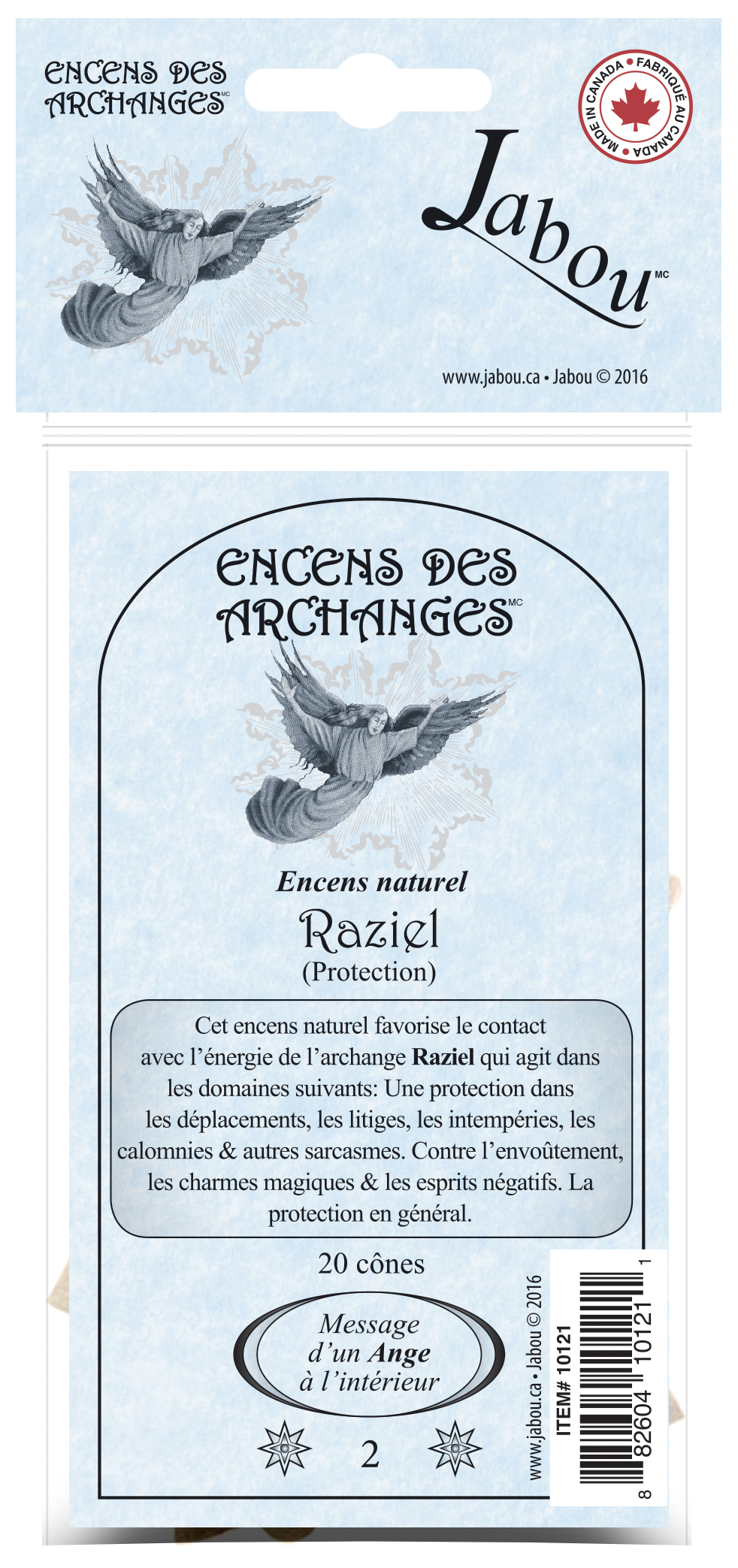 Encens des archanges - Protection / Raziel (cônes)