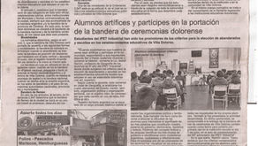 Por ordenanza municipal de obligatorio el uso de la bandera de Villa Dolores 