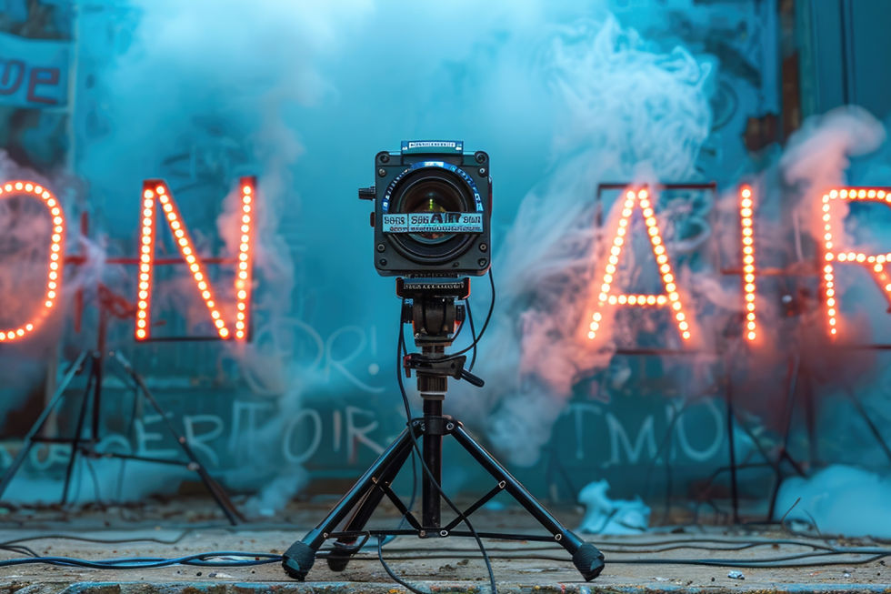 Thumbnail: Nostalgic neon sign and camera artwork for your kitchen backsplash