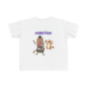 Friends Forever: T-Shirt, a premium kids white T-shirt from Marco Loves Switzerland