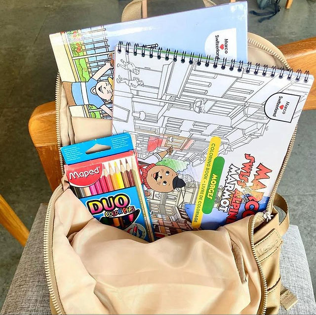 swiss coloring book