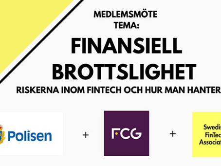 Digitalt medlemsmöte om finansiell brottslighet