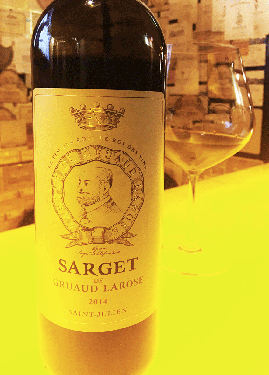 SARGET de GRUAUD LAROSE 2014