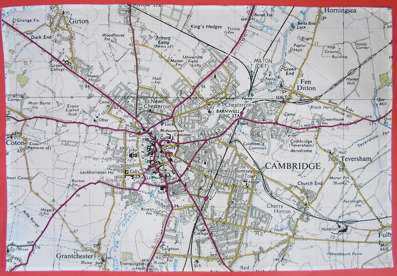 Cambridge Tea Towel