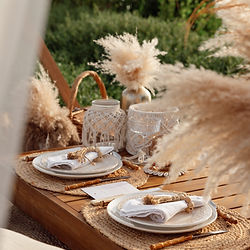 luxury picnic setup. by picnic times