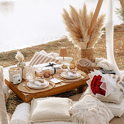 elegant, timeless full of details. the ultimate picnic experience in Dubai