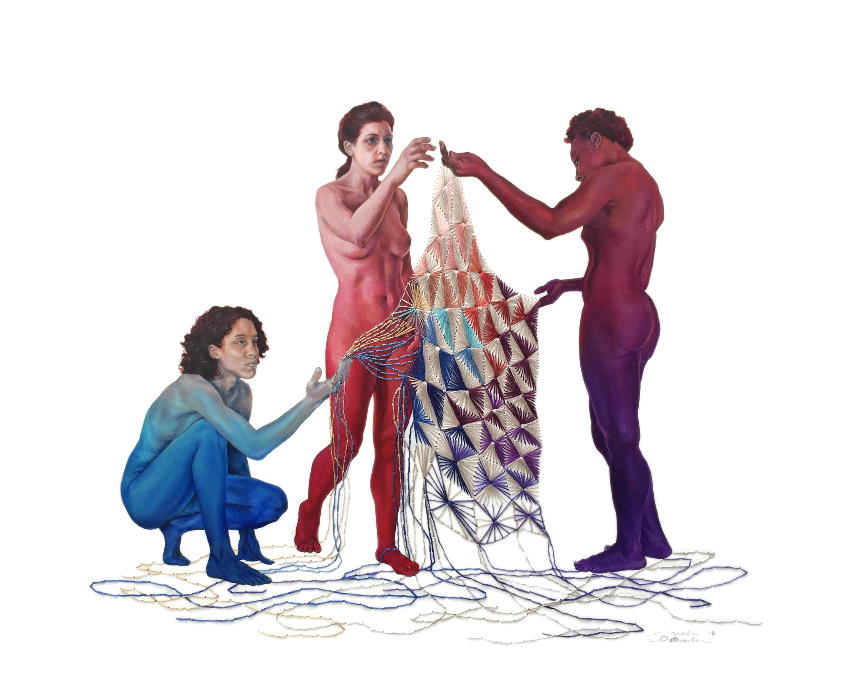 Collective Unraveling #3 (The Tribe)