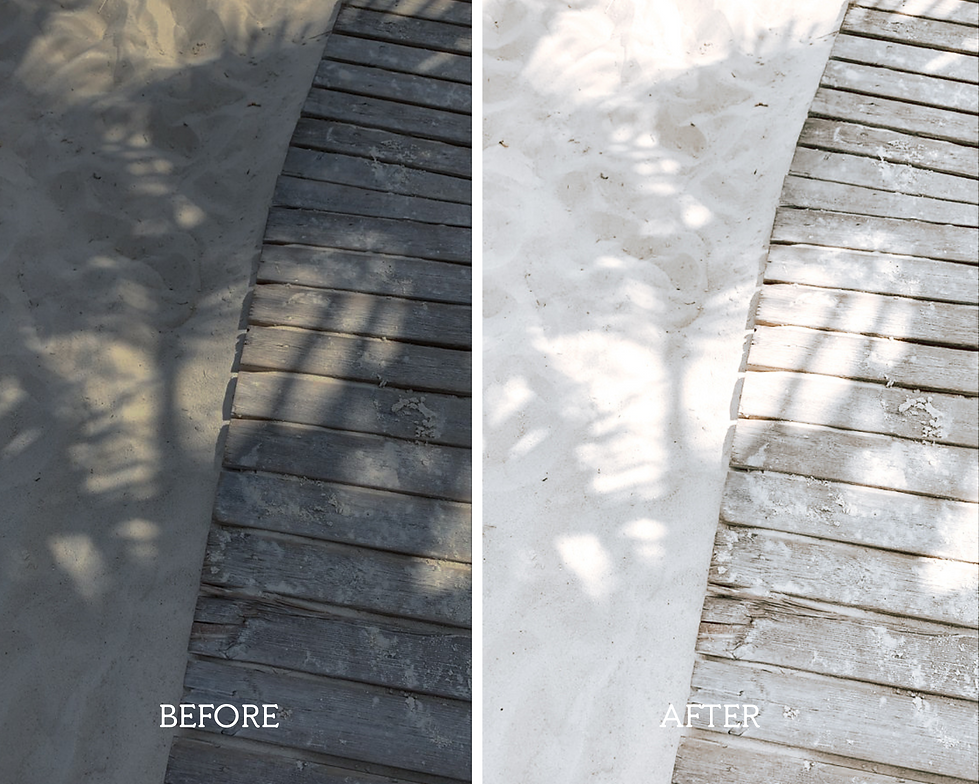 Thumbnail: Before-and-after comparison of a girl's photo edited with Bright & Airy Mobile Presets, showcasing the transformation in brightness and tone. The 'before' image presents original colors, while the 'after' highlights enhanced luminosity, soft pastel tones, and a light, uplifting aesthetic, demonstrating the presets' ability to create a fresh and airy look.