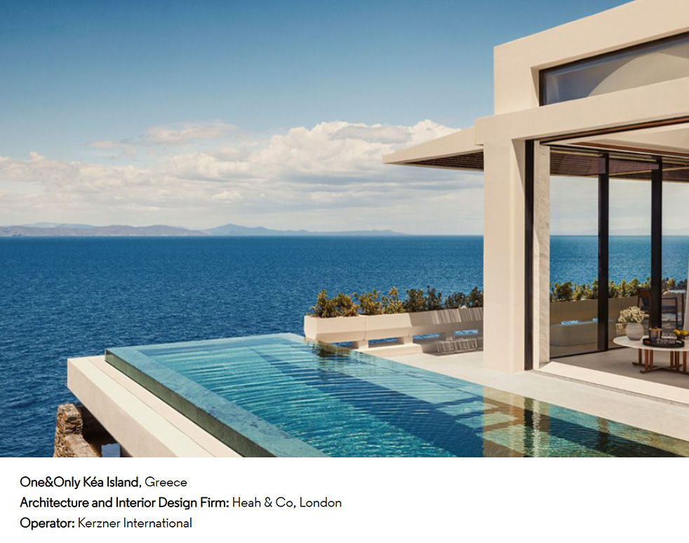 The Hanok Heritage House, Hospitality Design Awards 2025, Finalist, Luxury Hotels, One&Only Kea Island Greece, Rosewood Schloss Fuschl Austria, The Manner New York, The Fifth Avenue Hotel New York