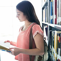 girl reading book