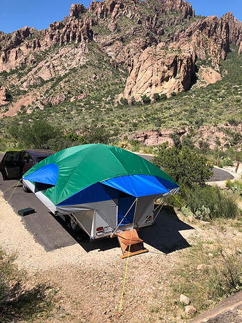 Cumberland Camper in Big Bend NP