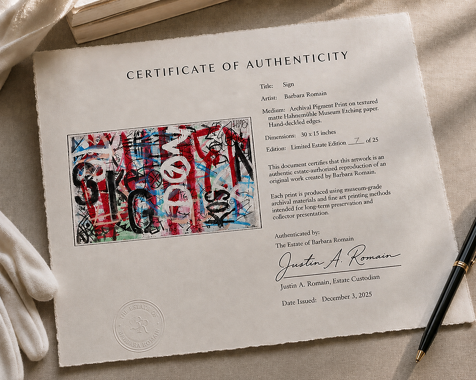 Thumbnail: "Sign" — Collector's Estate Edition