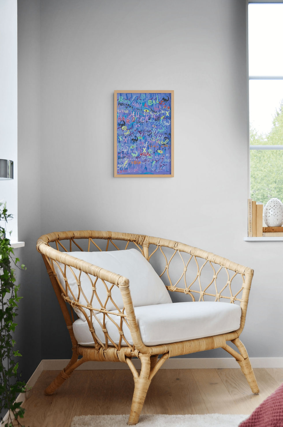 Thumbnail: Born Under a Bad Sign — Museum Framed Print