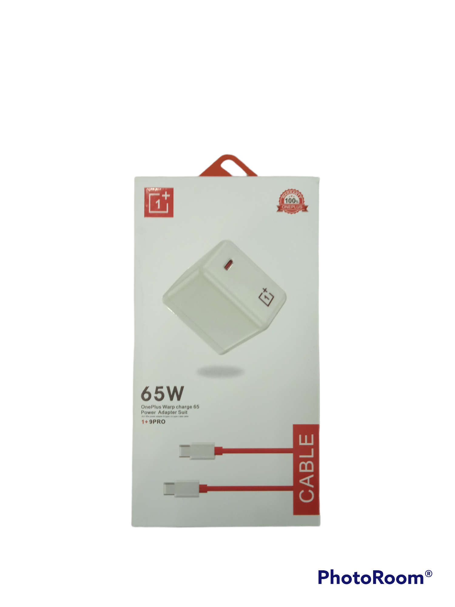 Зарядное устройство 1+ 65W (Блок+кабель type-c - type-c)