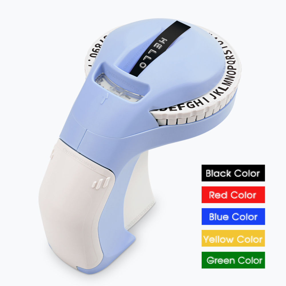 Portable Label Maker B90 Adhesive Sticker Printer similar to Dymo 12965 Labeling