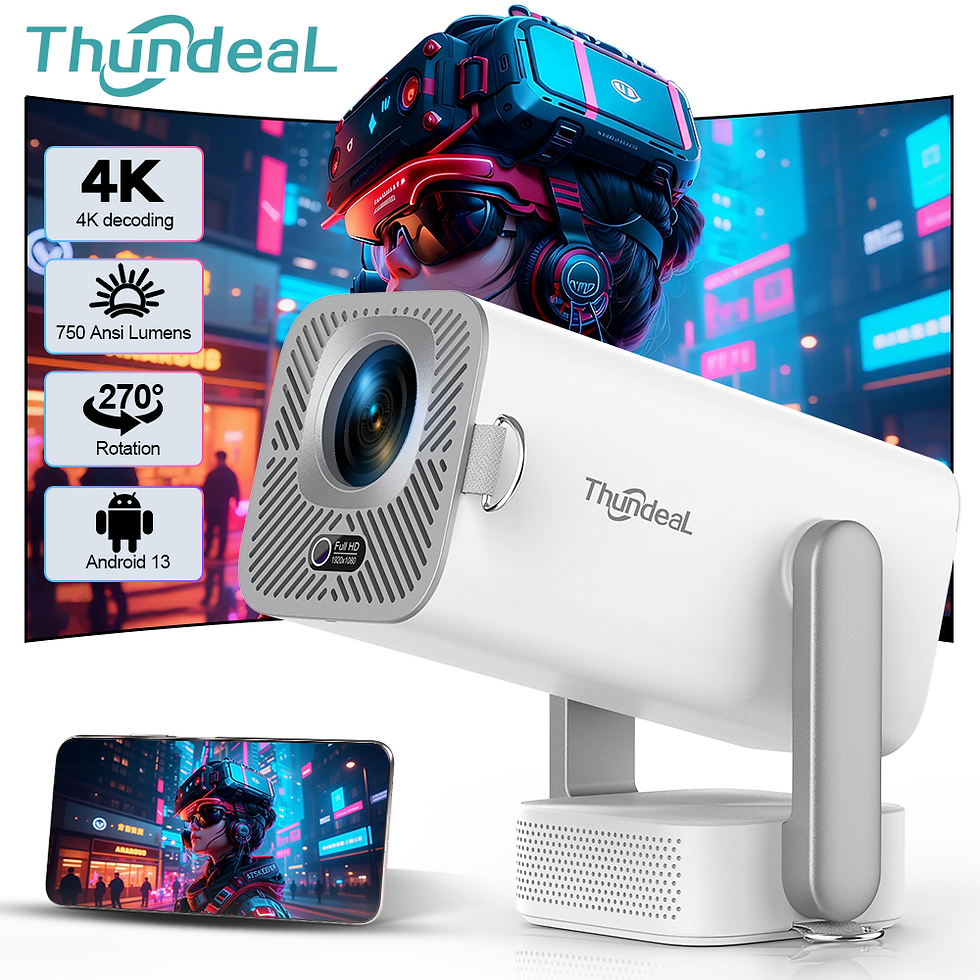 Miniatura: ThundeaL Full HD Projector TD80 Pro 1080P 2K 4K TD80Pro TD80W Upgrade WIFI Andro