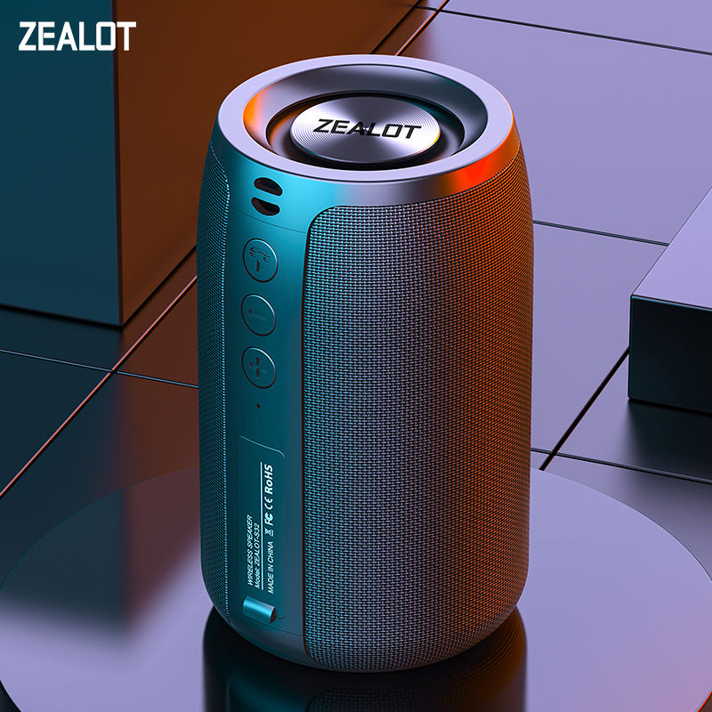 ZEALOT-S32 Mini Portable Bluetooth Speaker HIFI Subwoofer Wireless Speaker with