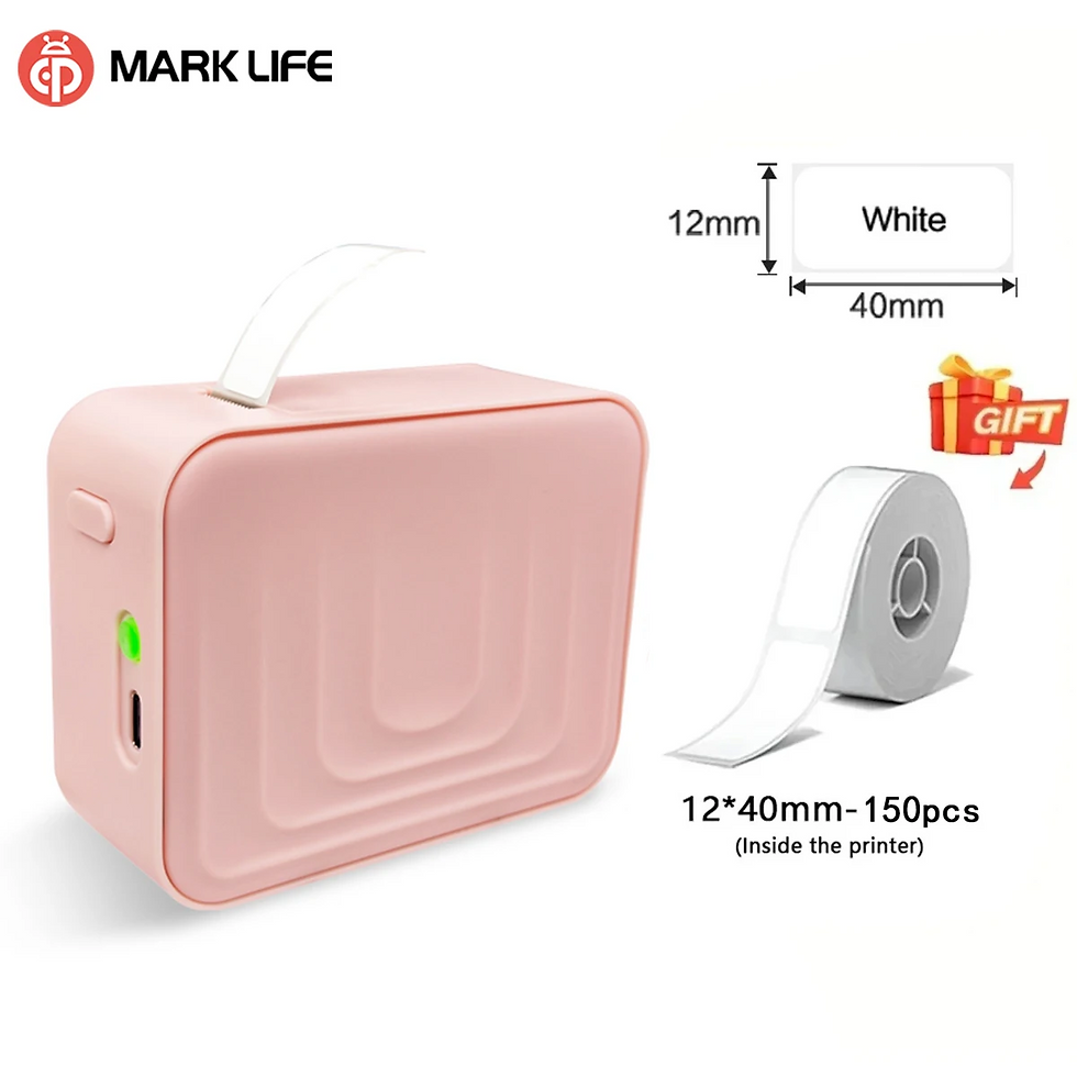 Miniatura: MarkLife P15 Thermal Label Printer Mini Portable Wireless Bluetooth-compatible L