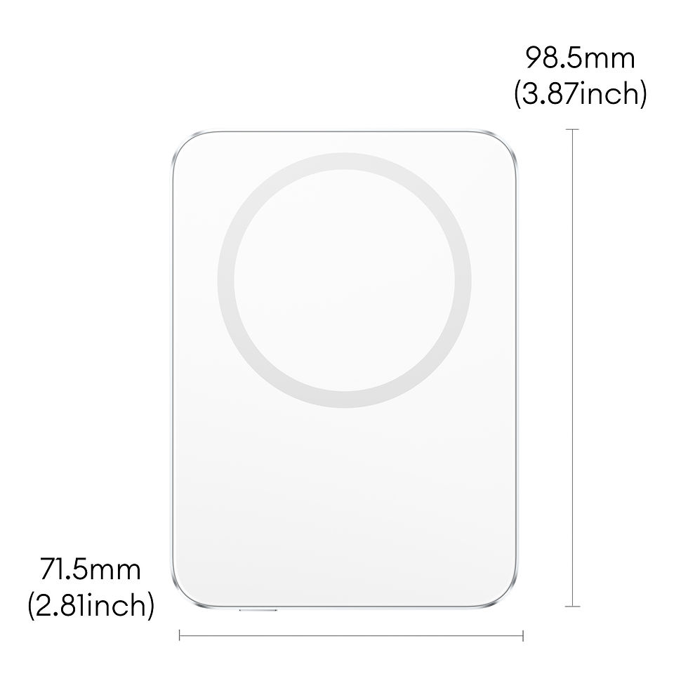 Thumbnail: Xiaomi Ultrathin Magnetic Power Bank 5000mAh 15W, MagSafe Compatible Power Bank 