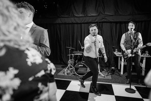fun lively dancing photos on the dancefloor at ashton lodge country house wedding photography