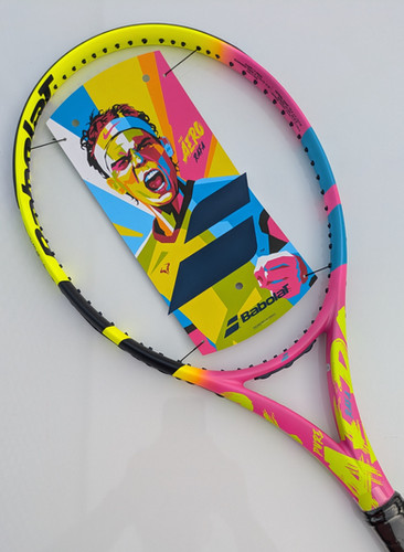 【超美品】ナダルデザイン限定カラー　Babolat Pure Aero TEAM 即決！2019最新！G3 未使用 Babolat Pure Aero/ピュア アエロ/ナダル