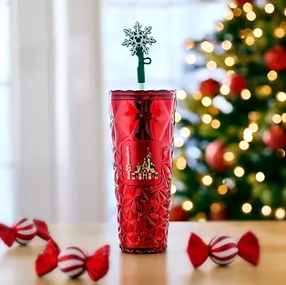 Christmas Snowflake Castle Cup