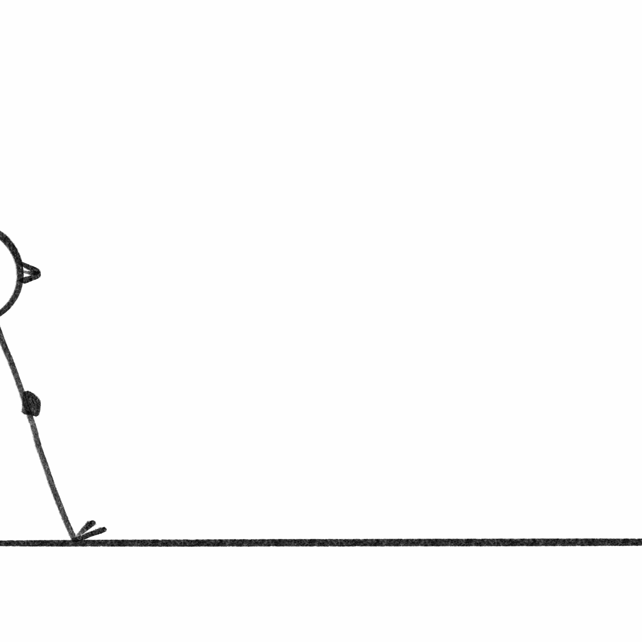 Chicken Head Walking Animation