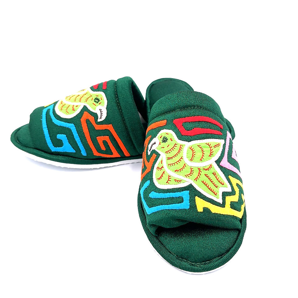 Thumbnail: Molas Slippers/Flip Flops by Angel Feet Creations SIZE9
